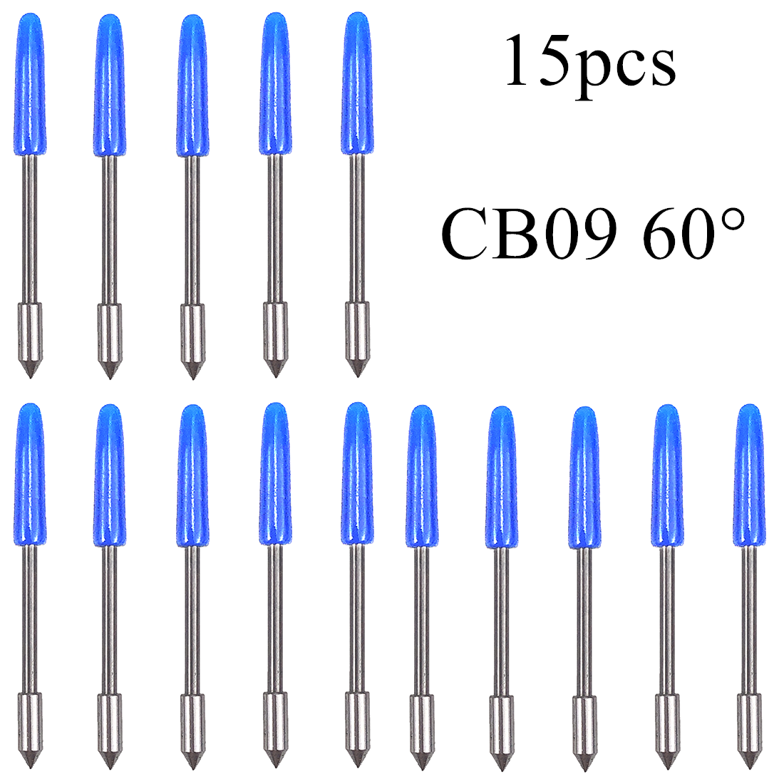 Cutting Plotter Blade - 15pcs 60 Degree Graphtec CB09 Plotter