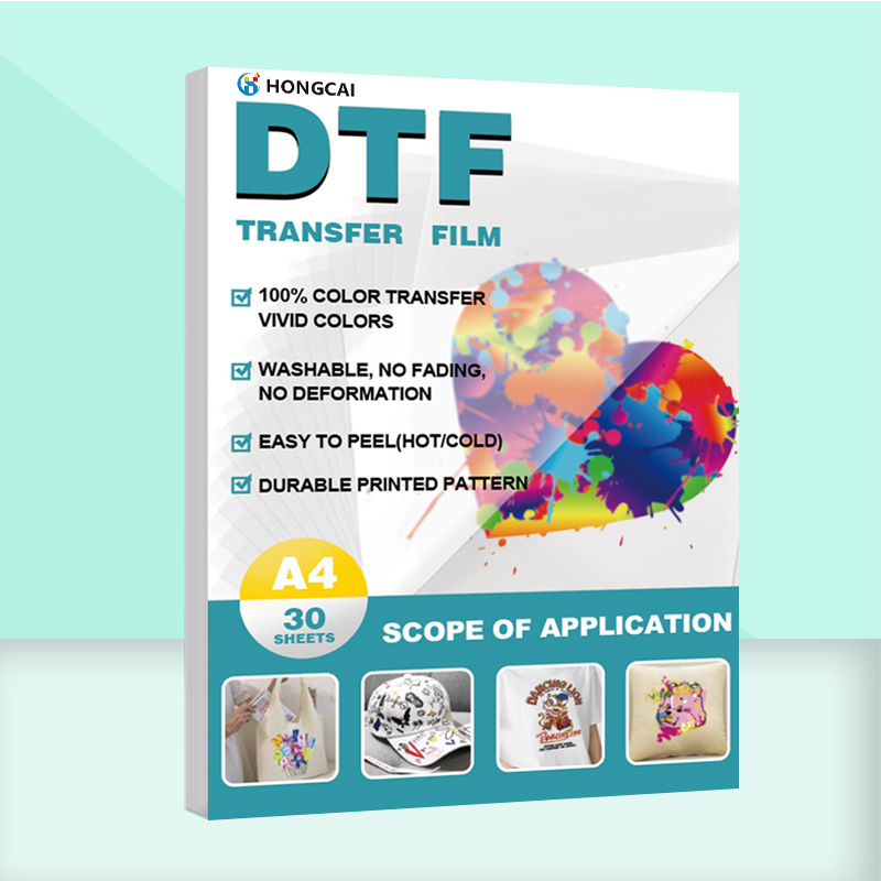 Dtf Hot Peel Film - 30 Sheets of Dtf Transfer Film