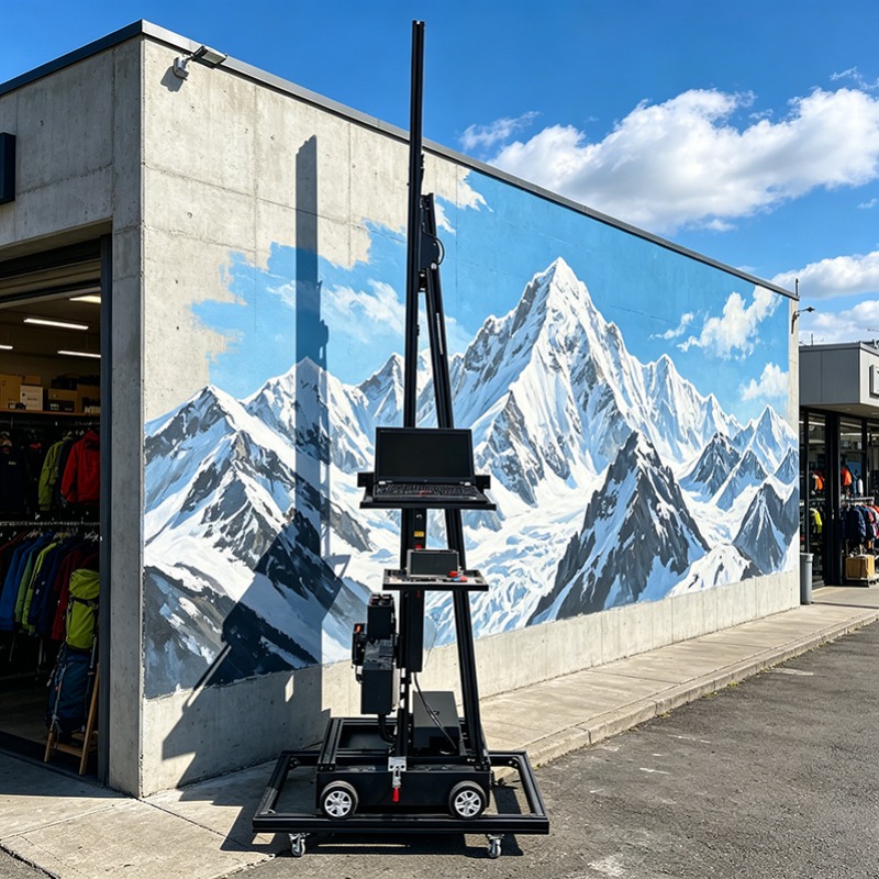 Custom Mural Printing Machine, - Commercial Wall Printing Machine reseña y precio