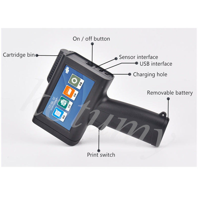 12.7mm Handheld Small Inkjet P - Commercial Printing Products reseña y precio