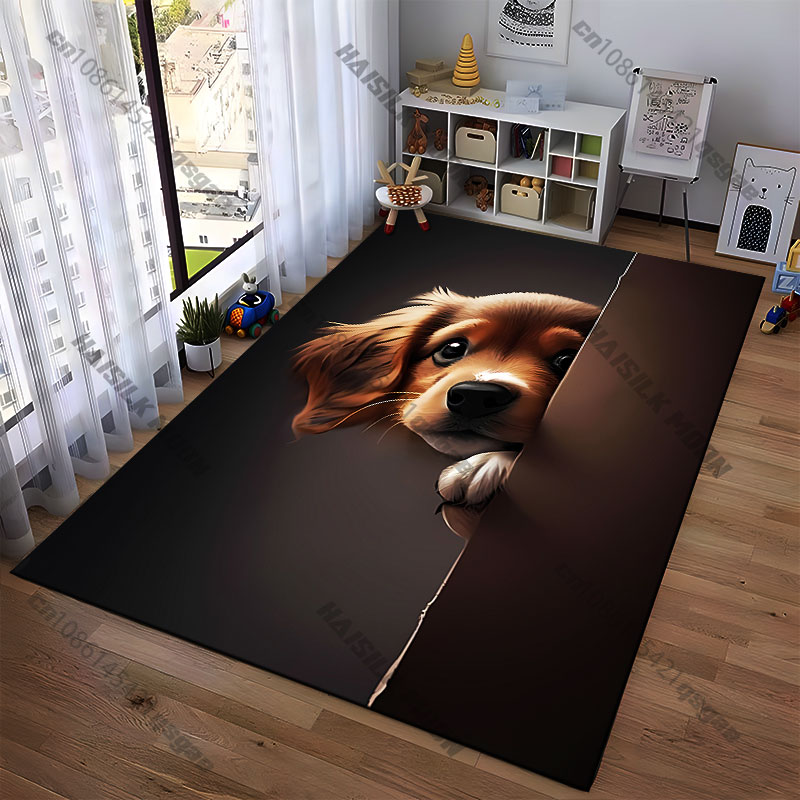 21 Sizes Curious puppy peeking - Commercial Wall Printing Machine reseña y precio