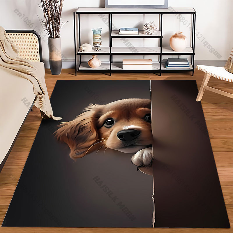 21 Sizes Curious puppy peeking - Commercial Wall Printing Machine reseña y precio