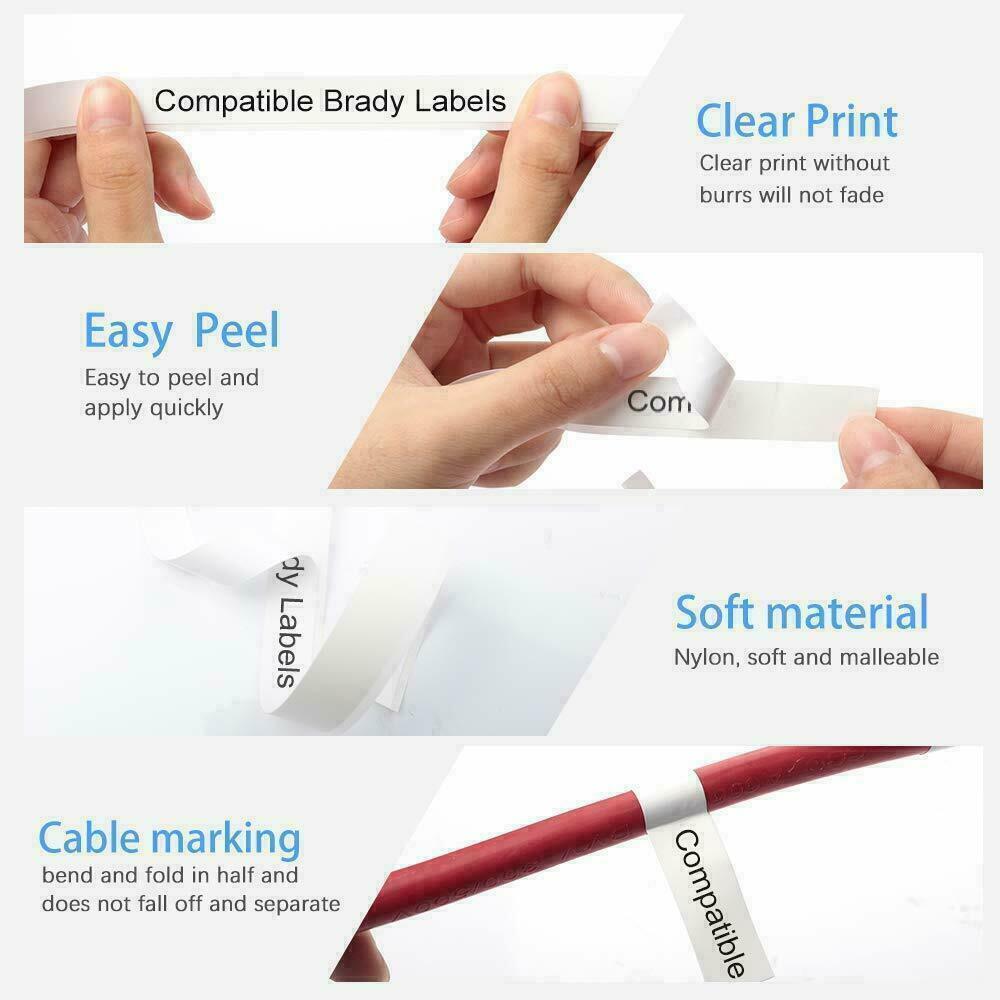 1-10PK Compatible for Brady BM - Commercial Vinyl Printing reseña y precio