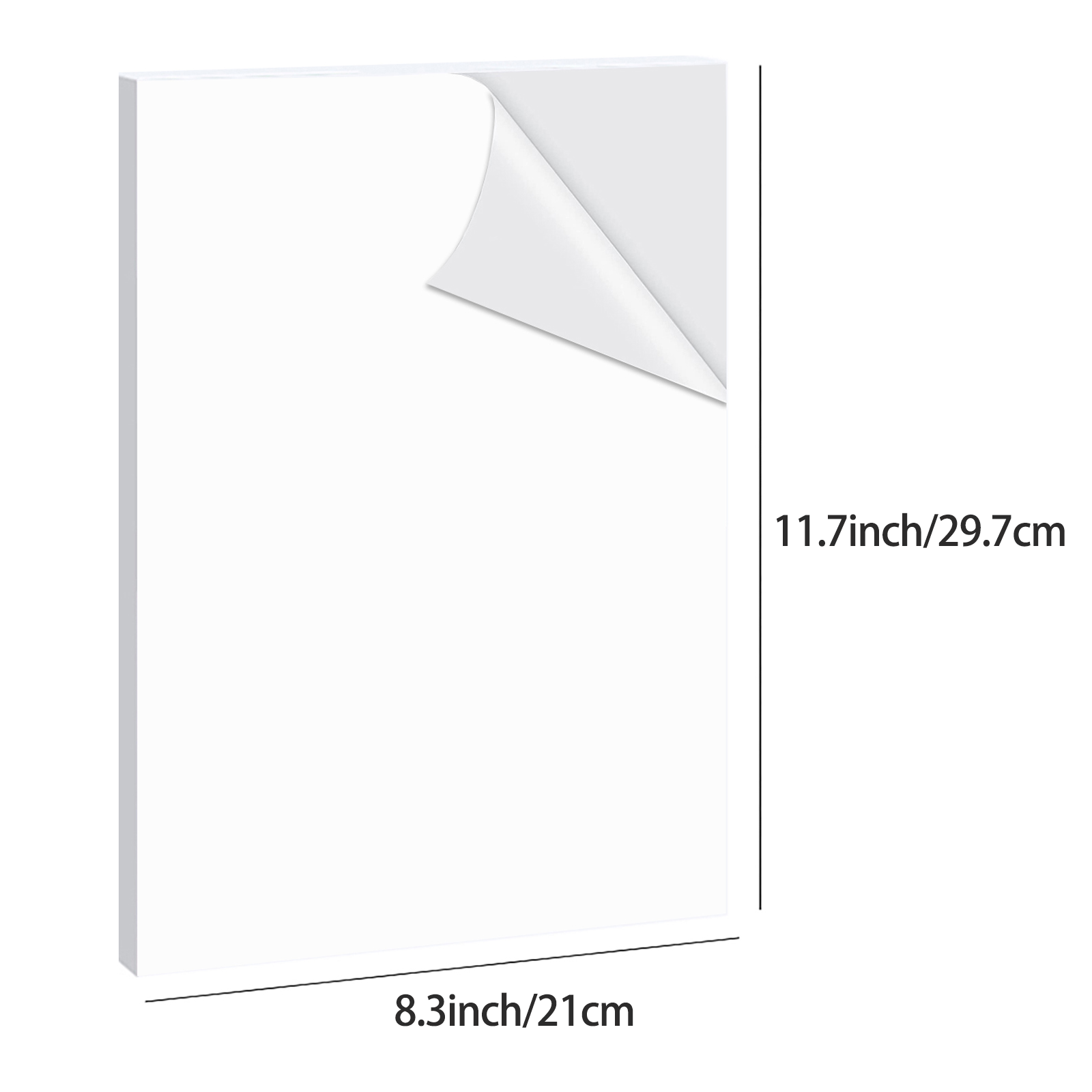 20 Sheets A4 Glossy Vinyl Stic - Commercial Vinyl Printing reseña y precio
