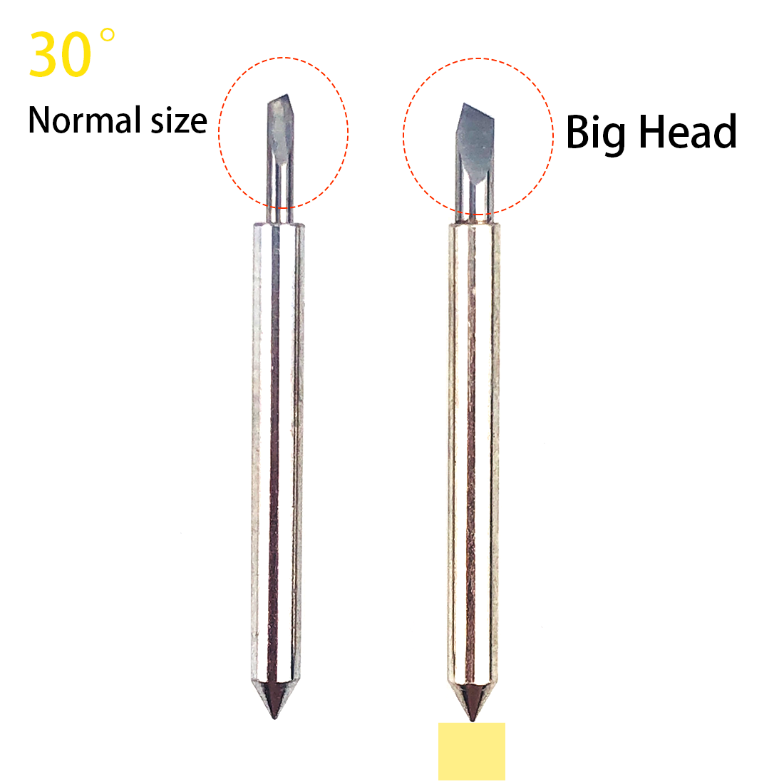 15pcs 30 Degrees Dia. 2mm Big  - Cutting Plotter Blade reseña y precio