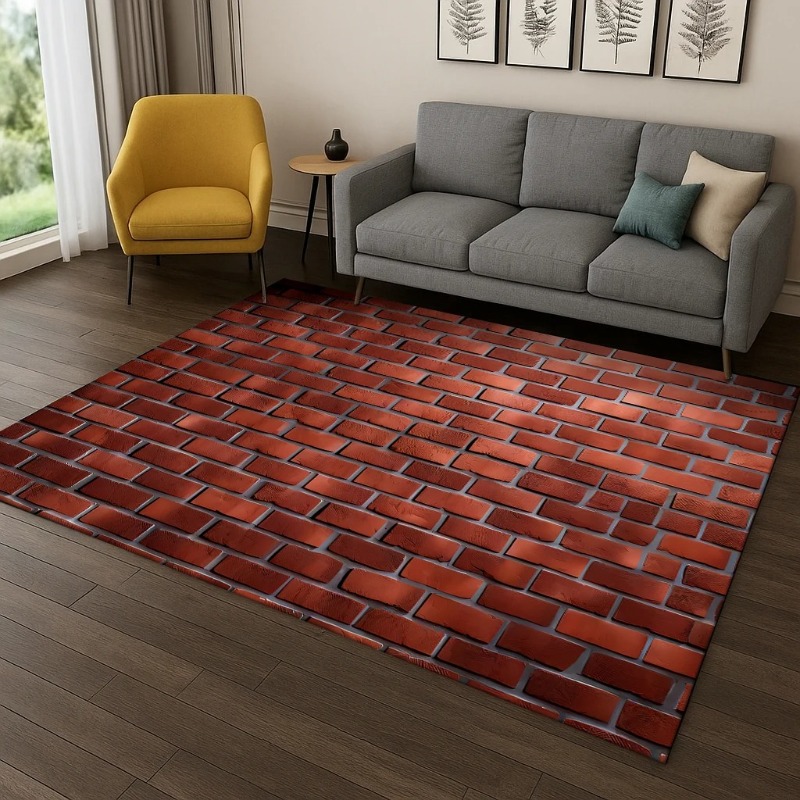 3D Brick Stone Building Carpet - Commercial Wall Printing Machine reseña y precio