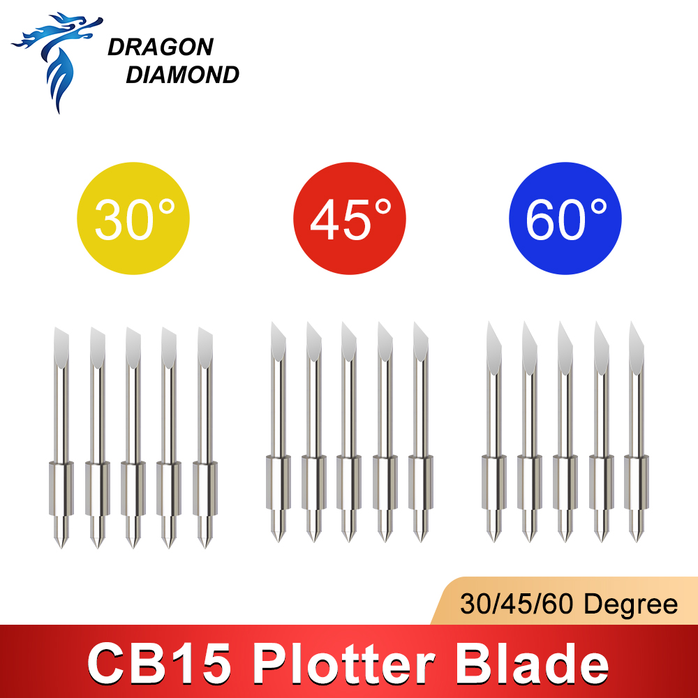 DRAGON DIAMOND 5 PCS 30/45/60  - Cutting Plotter Blade reseña y precio