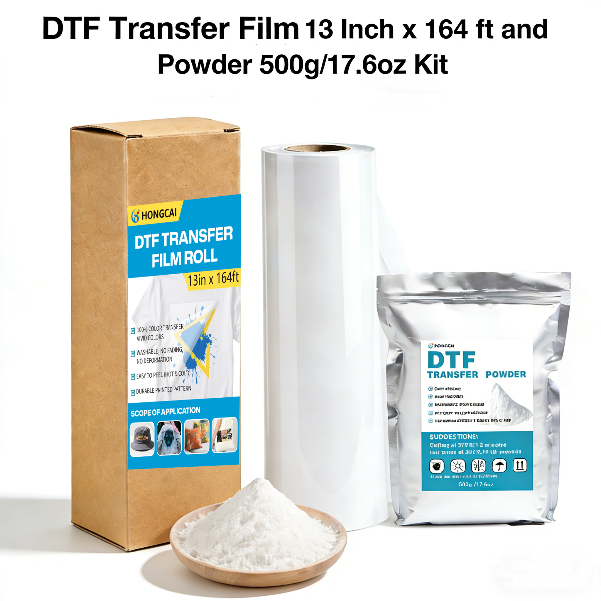 Dtf Transfer Film 13 Inch X 16 - Dtf Hot Peel Film reseña y precio