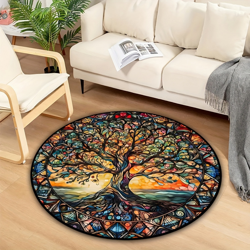 VIKAMA Stained Glass Tree of L - Commercial Printing Products reseña y precio