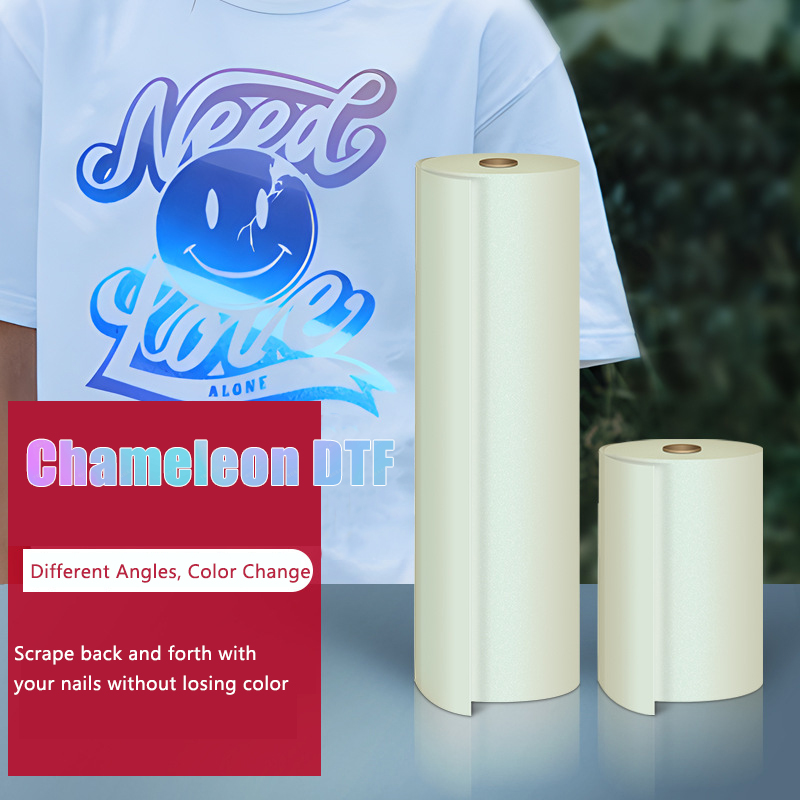 Chameleon Color-Changeable DTF - Dtf Hot Peel Film reseña y precio