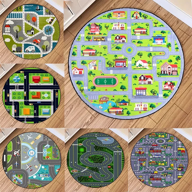 Train Track Map Circular Carpe - Commercial Wall Printing Machine reseña y precio