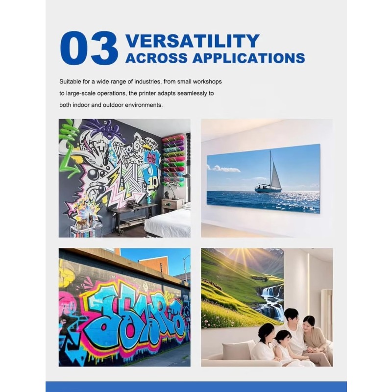 Compact Vertical Printer Syste - Commercial Wall Printing Machine reseña y precio