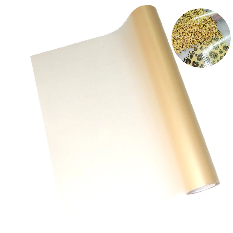 1m/10m/20m/50m/100m Gold Glitt - Dtf Hot Peel Film reseña y precio