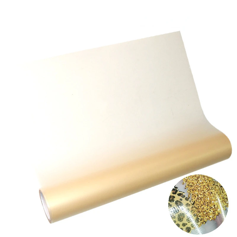 1m/10m/20m/50m/100m Gold Glitt - Dtf Hot Peel Film reseña y precio