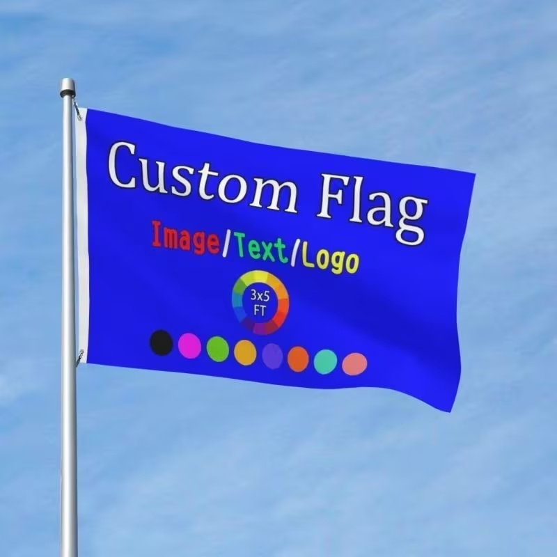 Custom Flag Banner for Persona - Commercial Printing Companies Usa reseña y precio