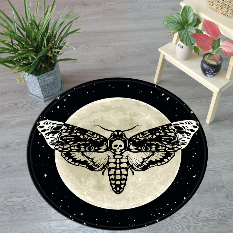 VIKAMA Gothic Death Moth Round - Commercial Printing Products reseña y precio
