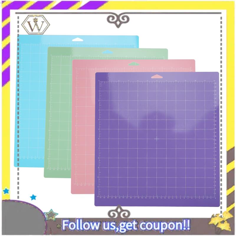 New 4 Pcs Mixed Color PVC Cutt - Plotter Cutting Mat reseña y precio