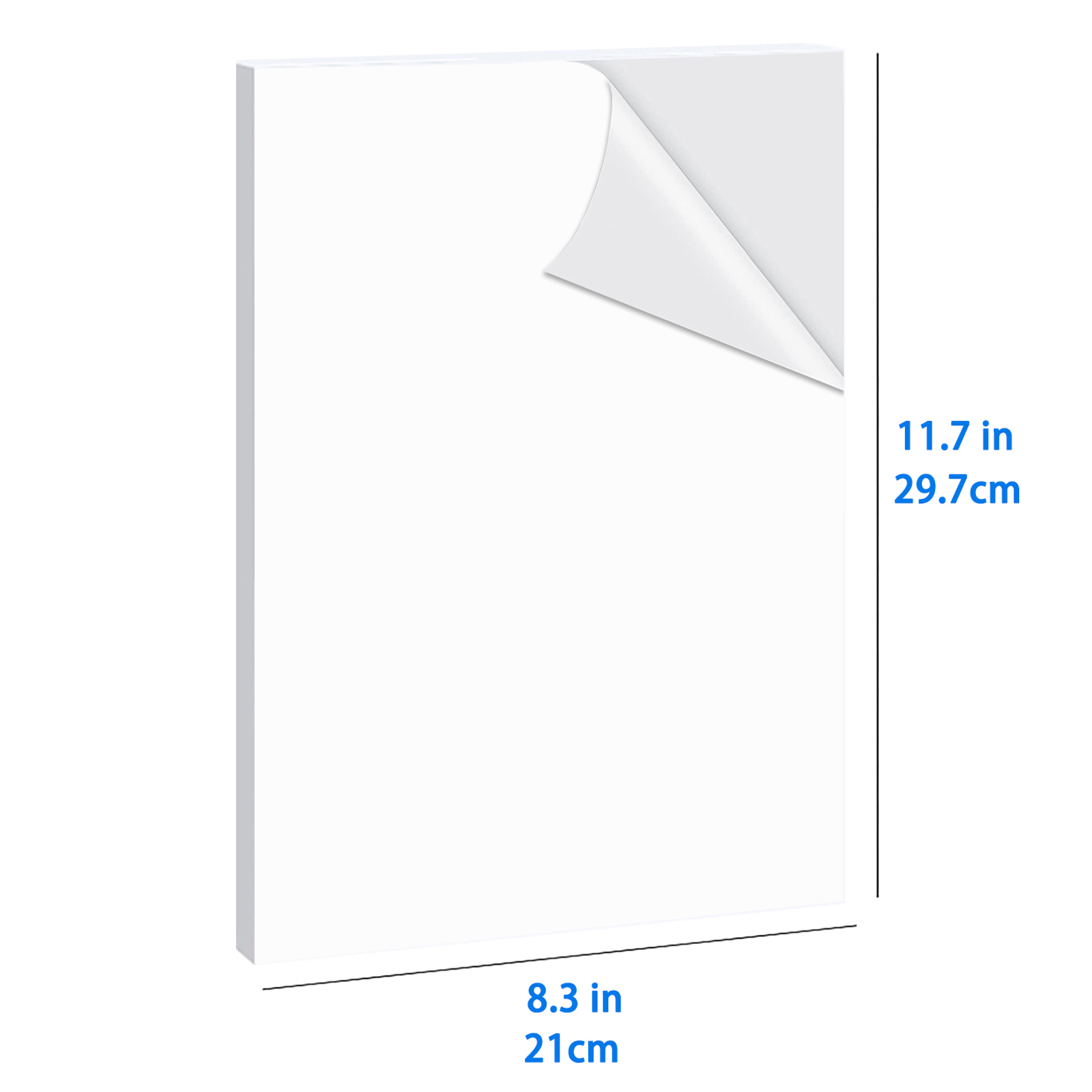10 Sheets A4 Glossy Waterproof - Commercial Vinyl Printing reseña y precio
