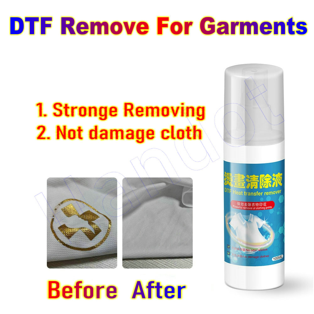 Dtf Remover Dtf Remove Clothin - Commercial Vinyl Printing reseña y precio