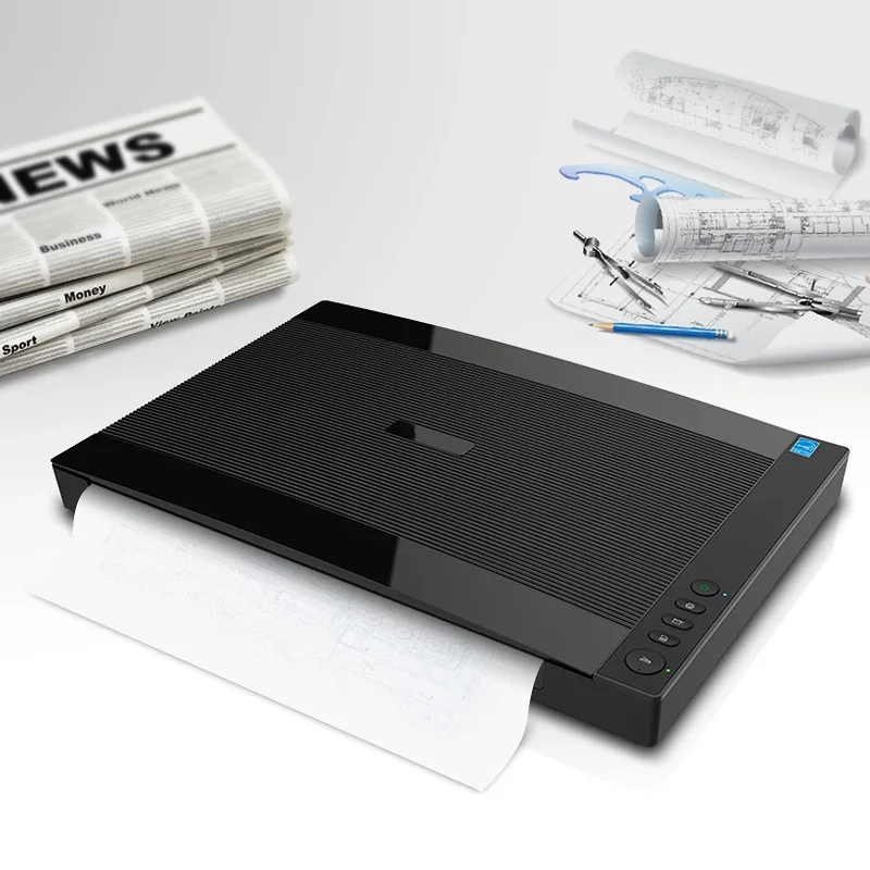 2400 Dpi Commercial A3 Flatbed - Commercial Printing Dpi reseña y precio