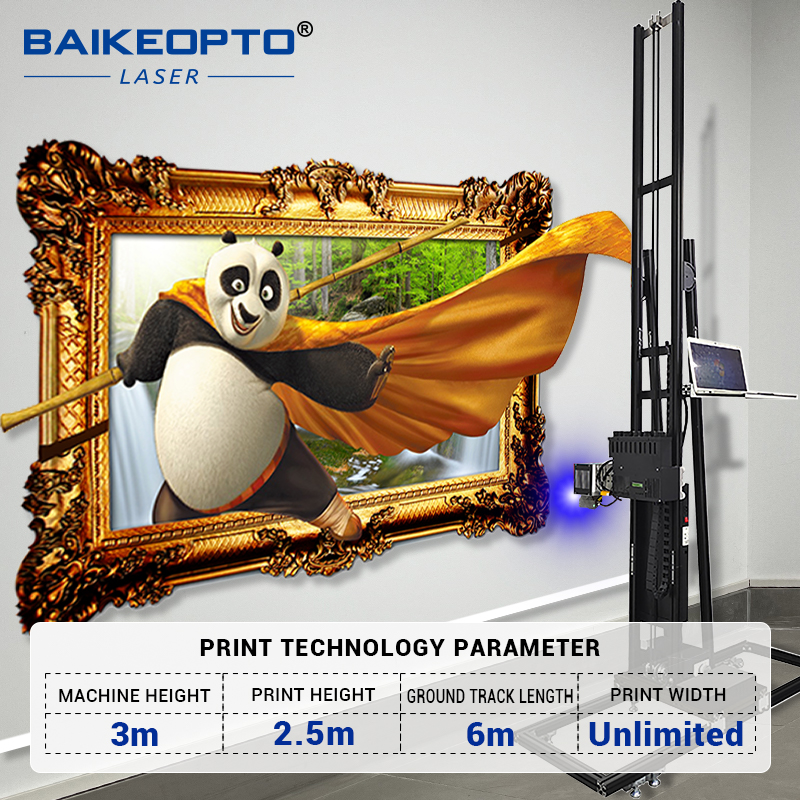 BK-UP600S 3D UV Commercial Adv - Commercial Wall Printing Machine reseña y precio