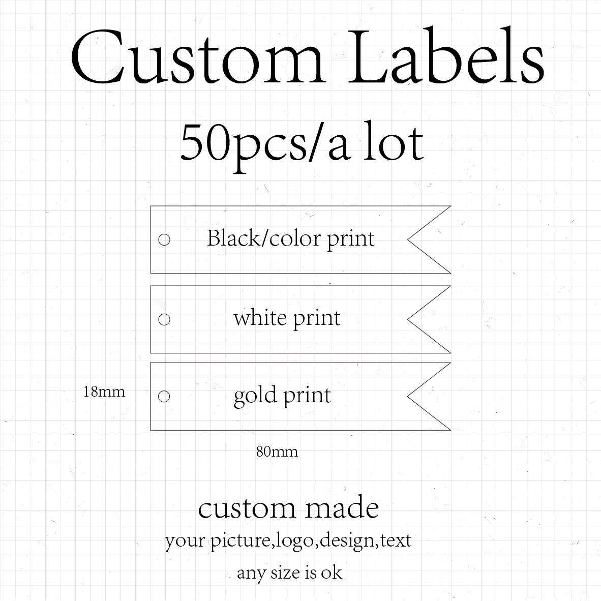 50pcs-Bar Label Customization  - Commercial Printing Products reseña y precio