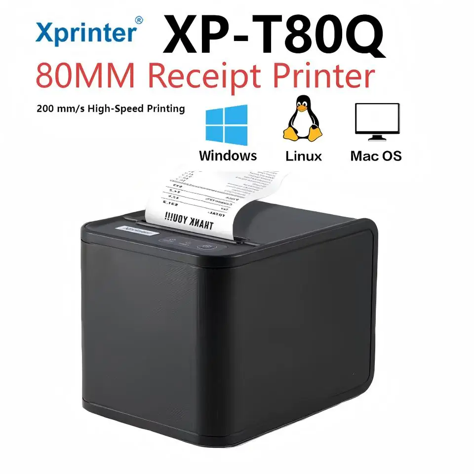 XP-T80 Restaurant Thermal Rece - Commercial Printing Dpi reseña y precio