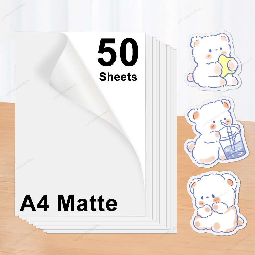 20/50Sheets Matte Printable Vi - Commercial Vinyl Printing reseña y precio